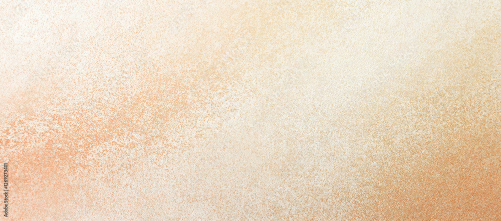 Poster abstract background texture with peach and white gradient and speckled effect