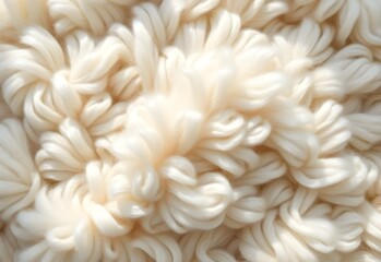an enlarged photograph of a sheep's wool