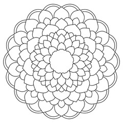 round lace pattern