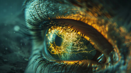 Engineers and workers gather around a map illuminated by a spotlight, plotting the next drilling phase for optimal extraction, ensuring maximum yield at the mining site.