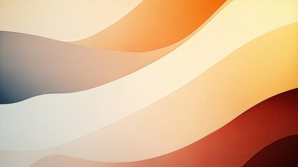 Soft Wavy Gradient Background in Warm Tones