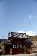 兵庫県・三日月藩乃井野陣屋表門