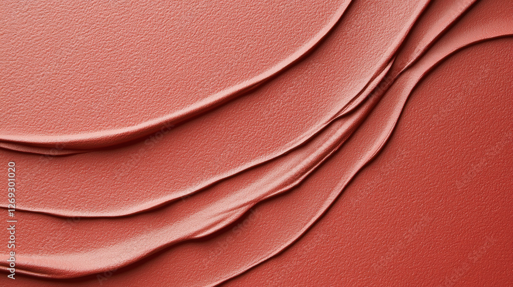 Poster background, textured layers of shimmering reddish-brown material create a visually appealing abstrac