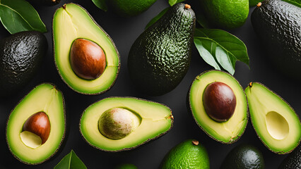 Lush, ripe avocado