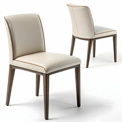 Obraz premium Chairs are seating furniture designed to provide comfort and support,
