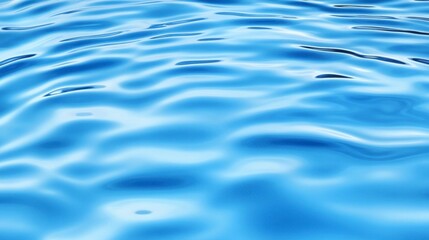 Gentle Blue Water Ripple Texture Creates a Serene and Refreshing Abstract Background