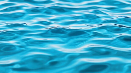 Fototapeta premium Water Texture in Soft Blue with Gentle Ripples for Tranquil and Refreshing Background