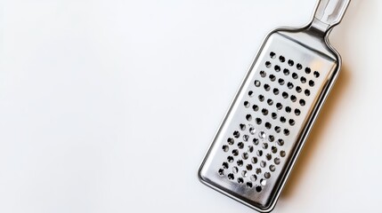Cheese Grater Flat Lay on Clean Surface for Kitchen Design