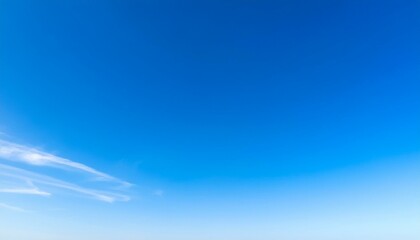 clear blue sky background and empty space for your design no cloud