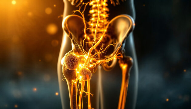 illustration body nervous system limb