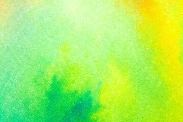 Very Vibrant Bright Watercolour Paint Explosion Background on Canvas Paper Multicoloured