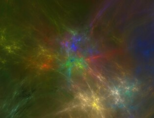 Imaginatory fractal abstract background Image
