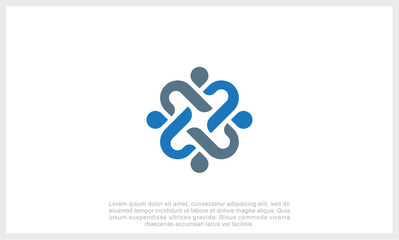 Human resources concept, target market and audience, focus group, public relations, vector icon - Vector