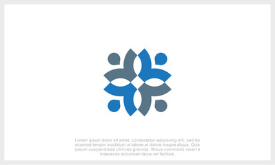 Human resources concept, target market and audience, focus group, public relations, vector icon - Vector