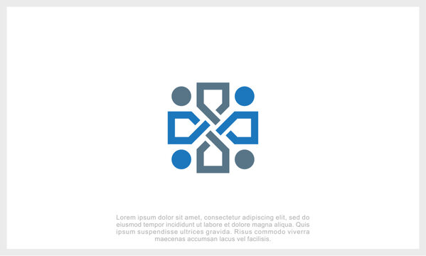 Human resources concept, target market and audience, focus group, public relations, vector icon - Vector