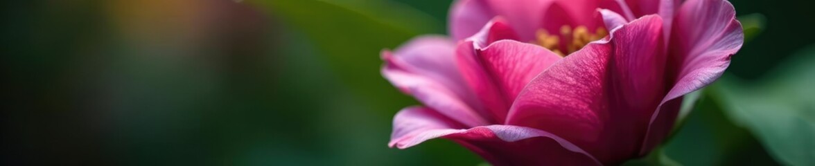 Delicate petals unfolding on an eggplant flower, blossom, flower detail, flower