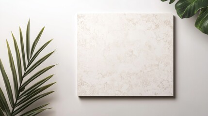 Blank Canvas Arrangement with Tropical Foliage