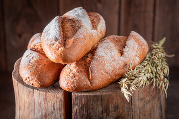 Hot lumberjack bread as source of fiber and minerals.