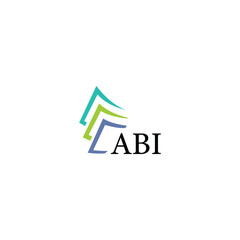 ABI letter logo design on white background. Creative  modern ABI letter logo design. Vector design.