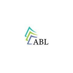 ABL letter logo design on white background. Creative  modern ABL letter logo design. Vector design.