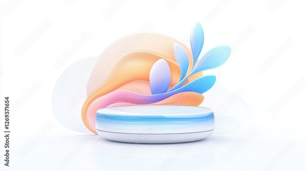 Poster a sleek 3d vector apartment icon with minimal gradient shading, isolated on a pure white backdrop. i
