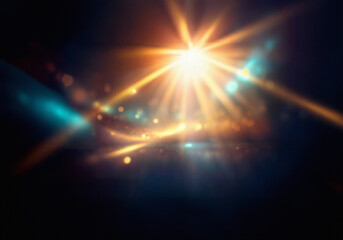 Abstract background with blurred lights and a subtle textured surface.