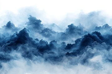 Obraz premium stormy sky with dark clouds
