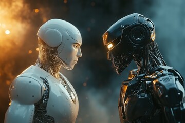 AI Future, Good vs Bad Robots in Artificial Intelligence Ethics