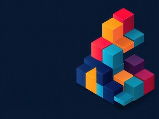 Obraz premium remote work team communication innovation. AI-powered task delegation system optimizing workload distribution and efficiency