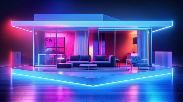 a beutiful single home generated ai