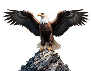 Obraz premium Majestic Hunter Eagle