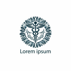 Obraz premium medical logo design 