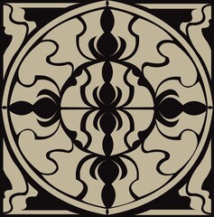 creative decorative illustration pattern