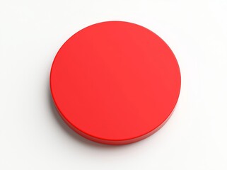 Promotional Frisbee. Illustration in 3D.