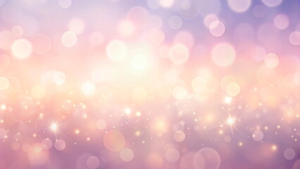 pink luxury abstract bokeh background. Pink blurred glitter lights and sparkles. Magic festive backdrop with copy space for greeting card, banner, poster for holiday, birthday, New Year
