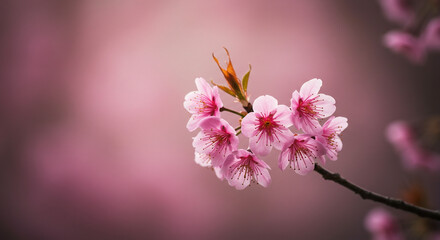 Obraz premium 桜の花と木の枝