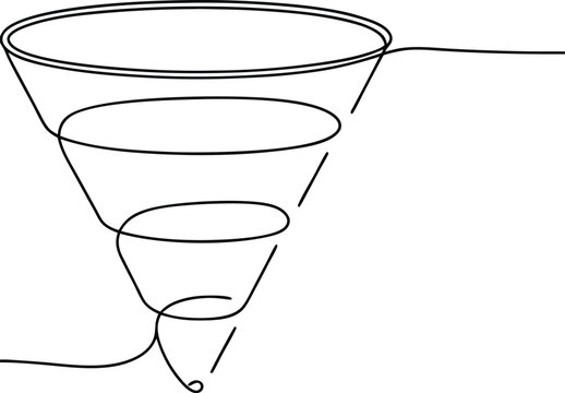 Marketing Sales Funnel Conversion Rate Optimization Strategy Diagram