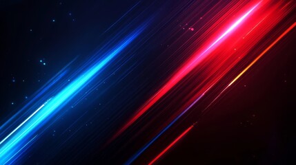 Colorful streaks of light create a dynamic abstract background perfect for technology themes