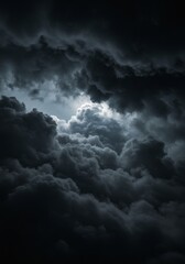 Obraz premium storm clouds time lapse