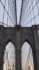Naklejka premium brooklyn bridge new york