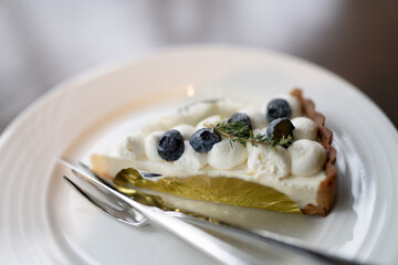 日比谷松本楼Grill & Garden Terraceのレアチーズタルト