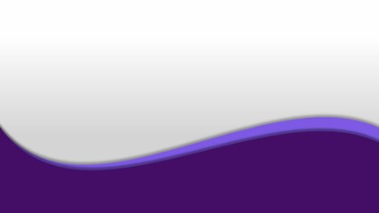 ブルーとパープルのウェーブのフレーム