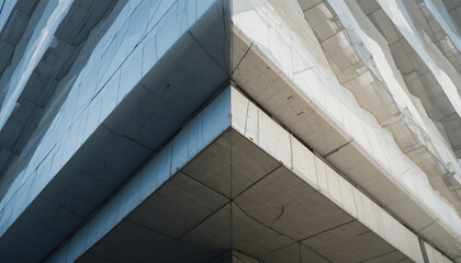 Fototapeta premium Abstract Architectural Concrete Structure Detail