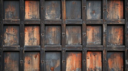 Symmetrical Wood Grain Patterns for Serene Spaces,静かなる空間のための対称的な木目パターン.Generative AI