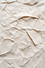 Obraz premium Old worn paper sheet, isolated on white background