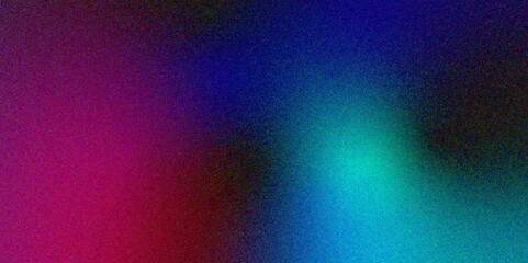 A Colorful wave  noisy, grainy texture and a blurred background. Digital grainy gradient with a colorful soft noise effect. Abstract grainy gradient texture background. 
