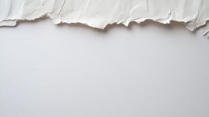 Torn paper edge with blank space for text or design background