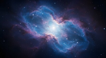 Fototapeta premium Impresionante fondo de pantalla de galaxia y nebulosa espacial en Ultra HD