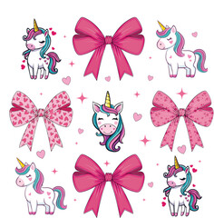 Valentine coquette bow unicorn, unicorn valentine, valentine day, coquette bow, unicorn bow, baby unicorn cute hearts, Bundle, dxf, door or wall hanger, file, ai, dxf, unicorn welcome sign, Unicorn Na