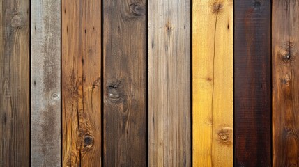 Textured wooden planks with varying colors and patterns